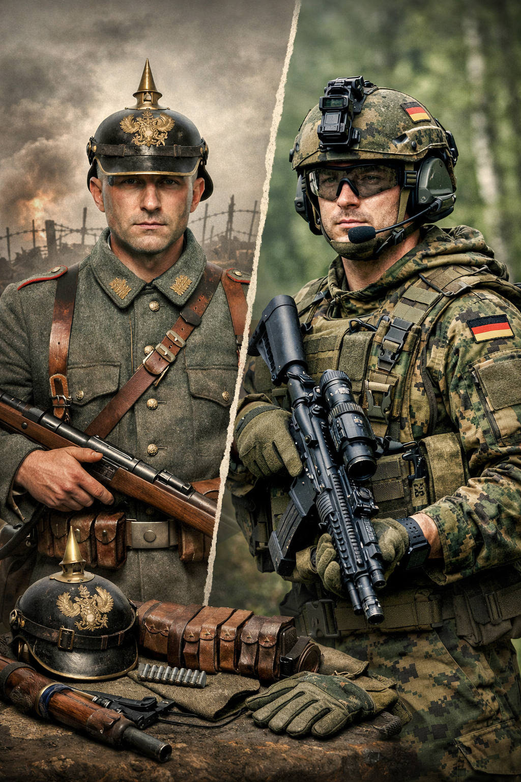 WW1 German uniforms