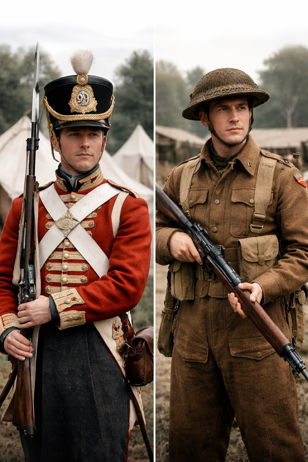 crimean War British infantry uniforms