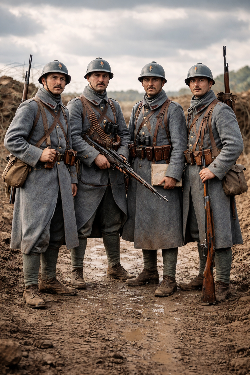 French WW1 Uniforms: The Transition from Red Trousers to Horizon Blue