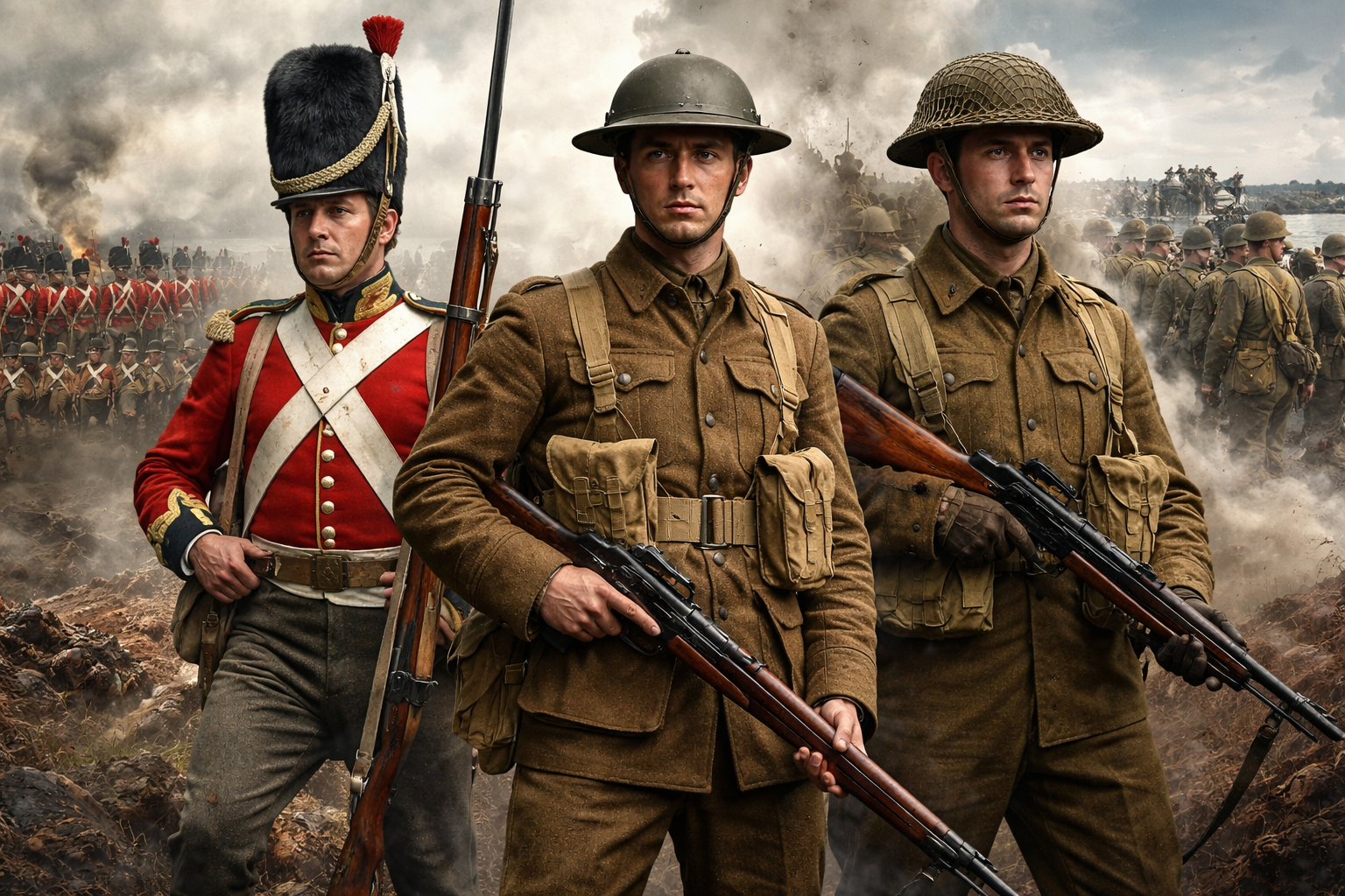 British WW2 uniforms