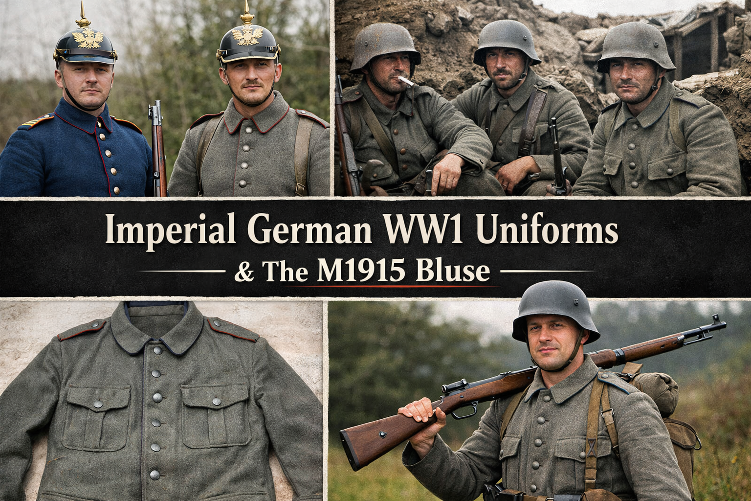 Imperial German WW1 uniforms