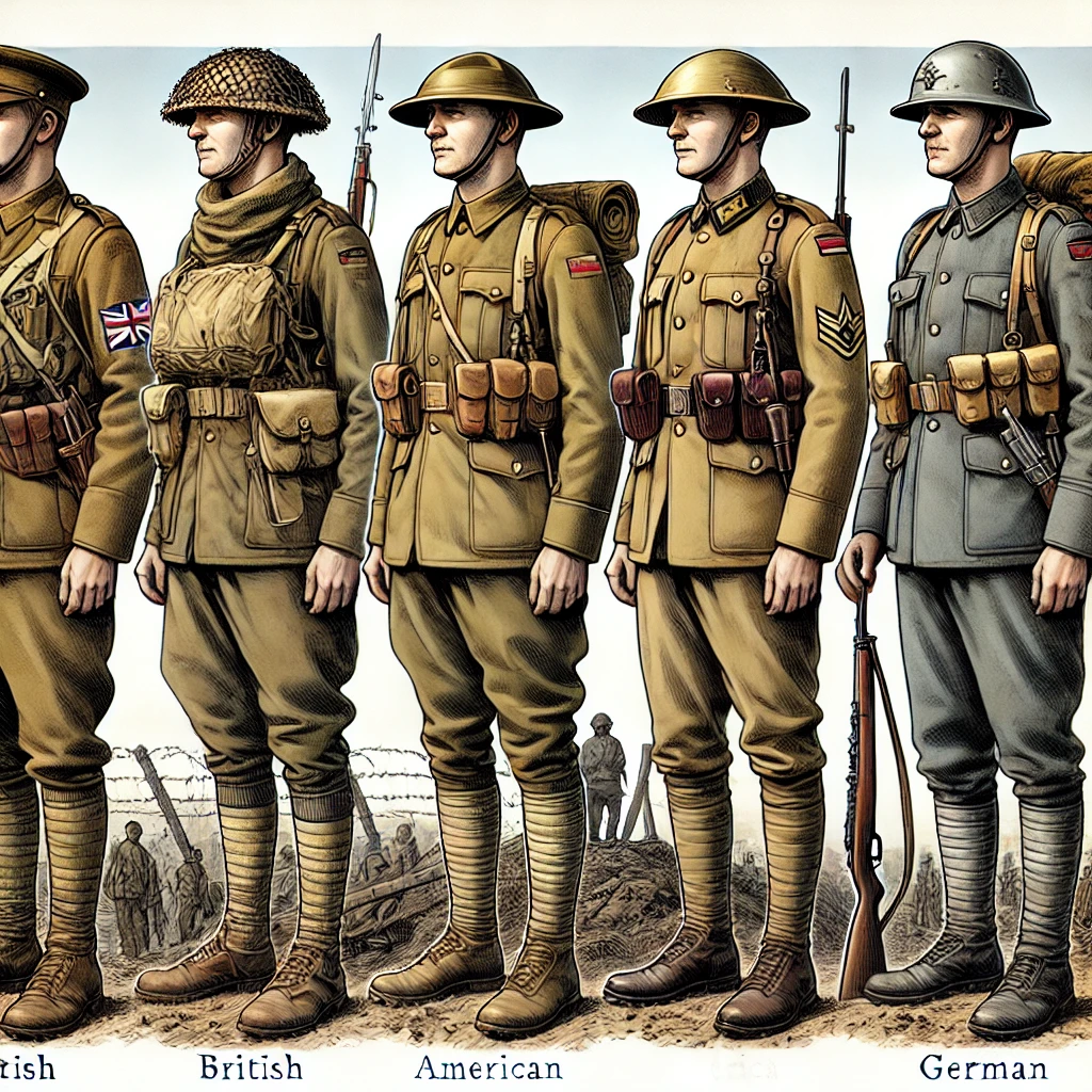 The uniform was relatively simple and practical, though not as advanced as those European forces wore at the time. It featured a long coat, waistcoat, and trousers, typically in blue, white, or brown.
