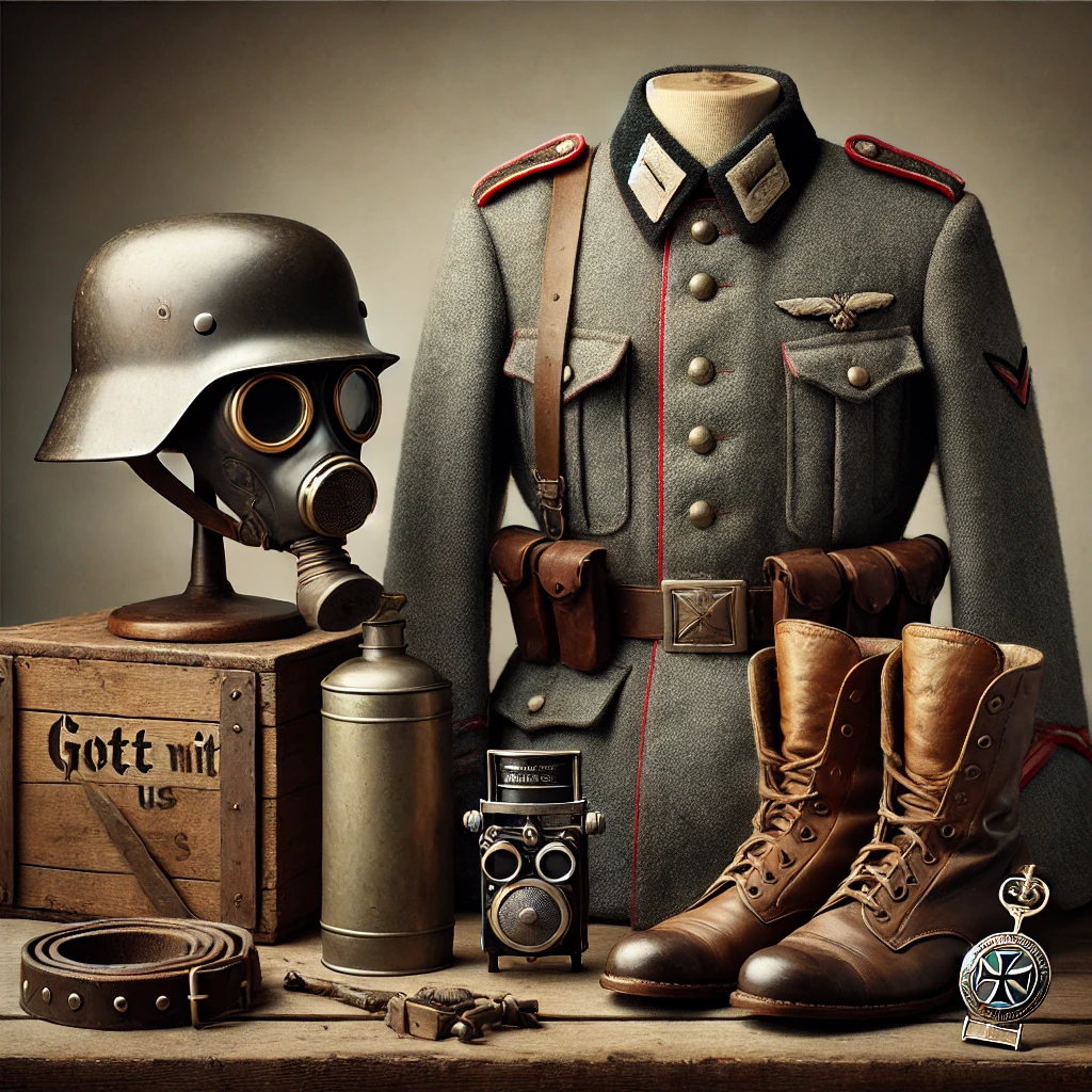 When we think of German soldiers during World War I, it's often the striking image of a soldier wearing a coal-scuttle-shaped helmet and field-grey uniform. But there's much more depth to German military attire than meets the eye