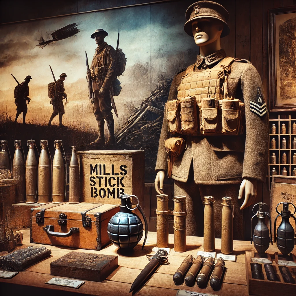 WW1 resources encompass many items: weapons, gear, rations, personal effects, uniforms, and more. Each item tells a story — of survival, strategy, and innovation.