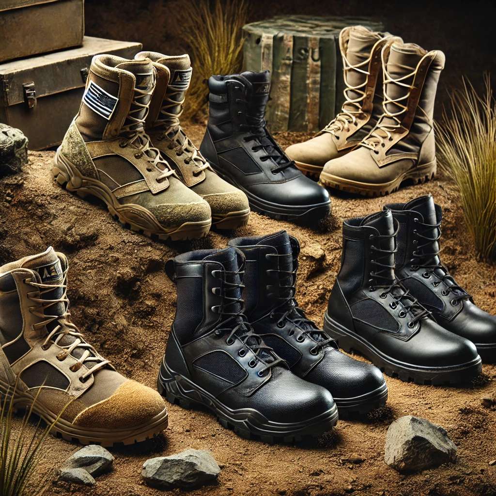 Black leather tactical boots are perfect for those requiring functional footwear that looks professional. Whether you are in the military or need reliable boots for demanding work conditions, black leather tactical boots are an excellent choice.