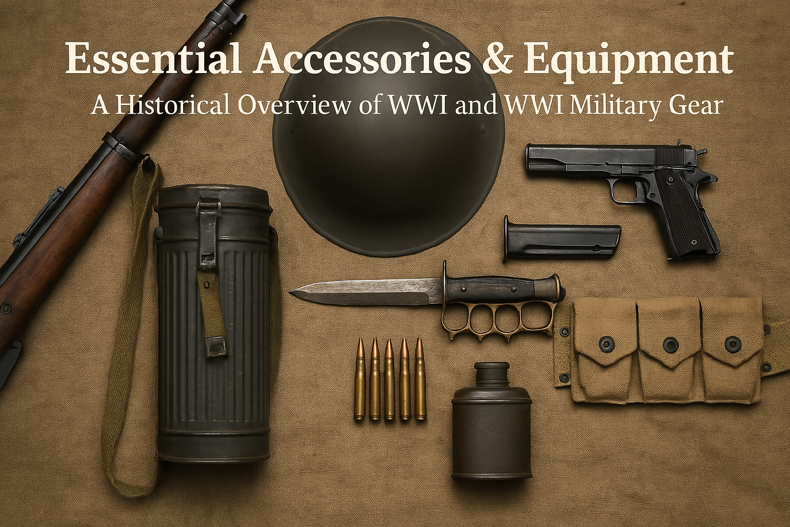 Technological advancements, strategic innovations, and the development of key military accessories and equipment have shaped the history of warfare.