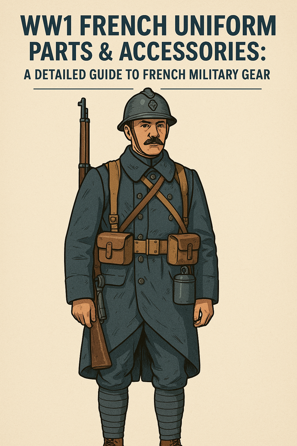 The WW1 French uniform was more than just military attire — it was a symbol of national identity, resilience, and adaptation in the face of modern warfare.