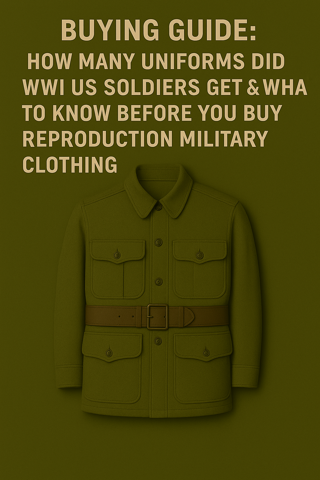 When browsing our WW2 German Military Clothing section, look for uniforms made with authentic wool blends and accurate insignia placement.