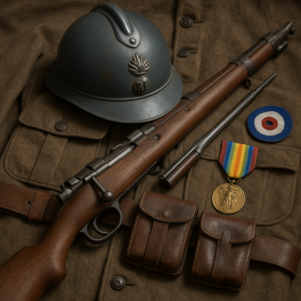The WW1 French uniform accessories were not just items of clothing or equipment; they were integral parts of a soldier’s identity and the symbol of the sacrifices made during the Great War.