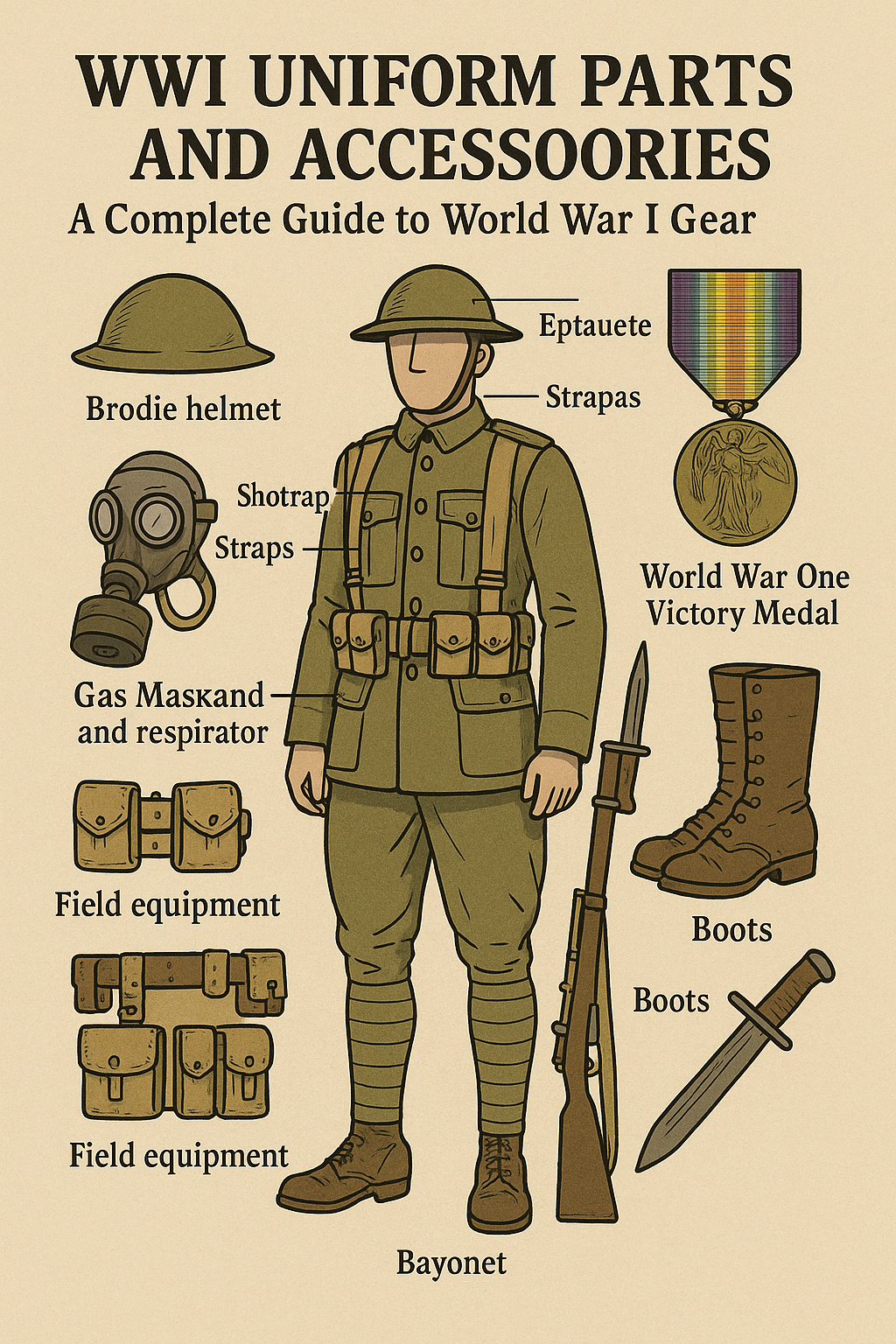 The WWI US Army uniform was more than just a piece of clothing—it was a representation of a nation at war, a symbol of national identity, and a critical tool in ensuring the success of its military efforts.