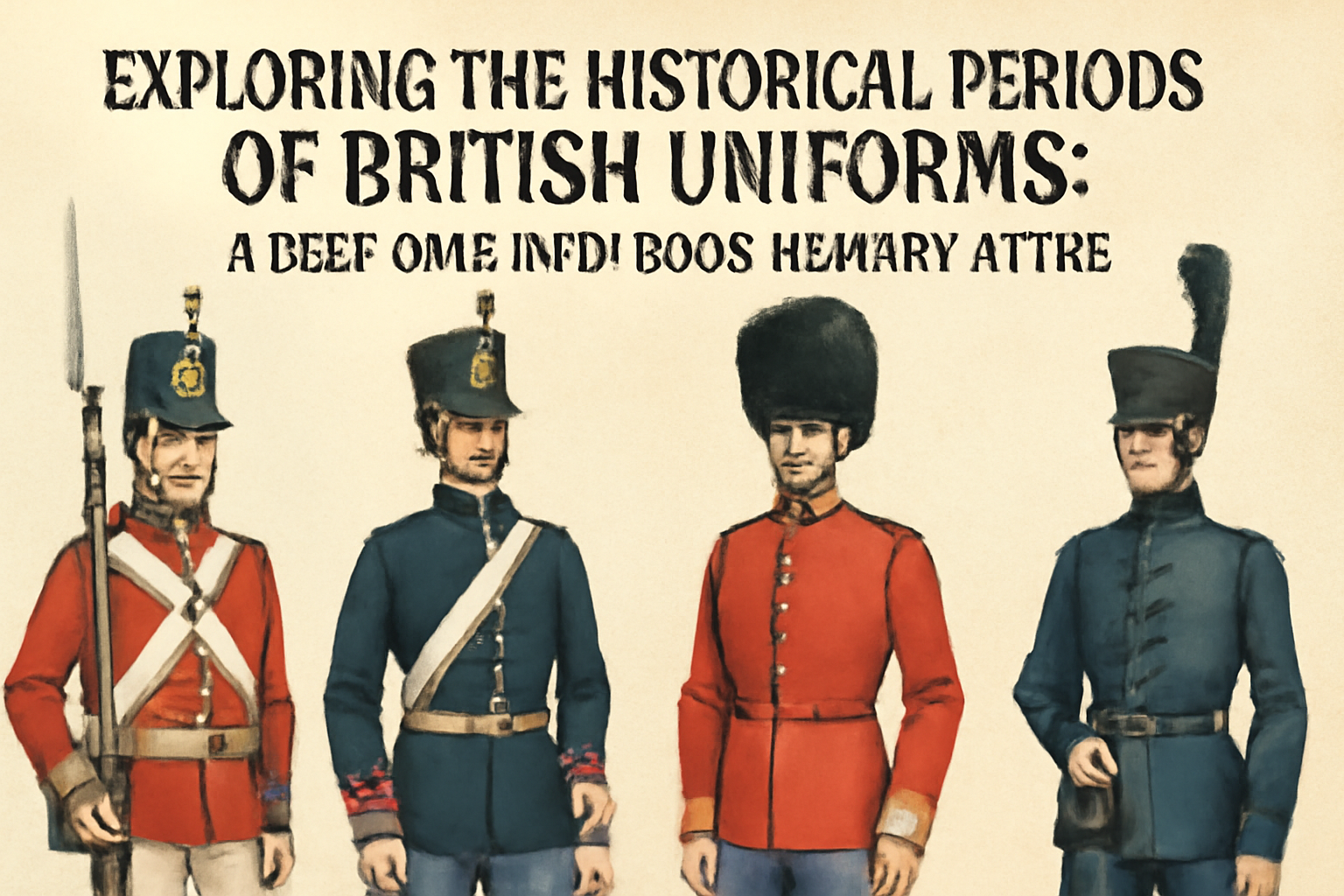 The historical British uniforms of the 1800s had a significant influence on modern military attire. While uniforms have evolved considerably over time, the traditions, symbols, and designs that originated in the Victorian era continue to inspire military.