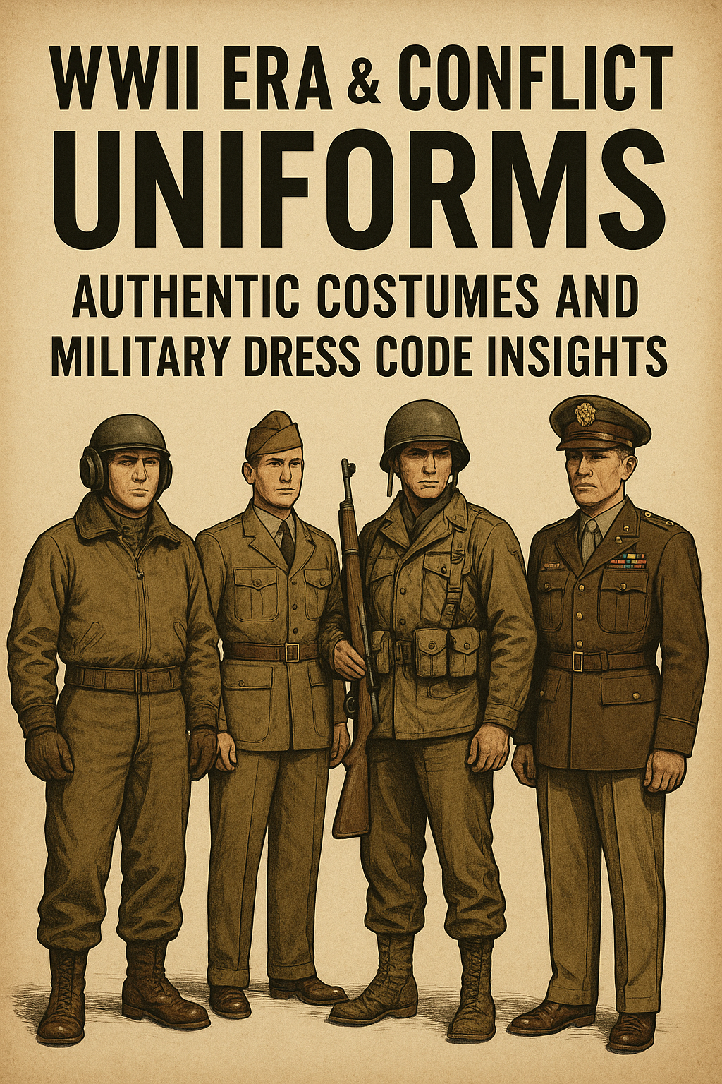 These uniforms weren’t just practical—they became iconic. Even modern-day military and fashion circles draw inspiration from the rugged, utilitarian look of the tanker jacket.