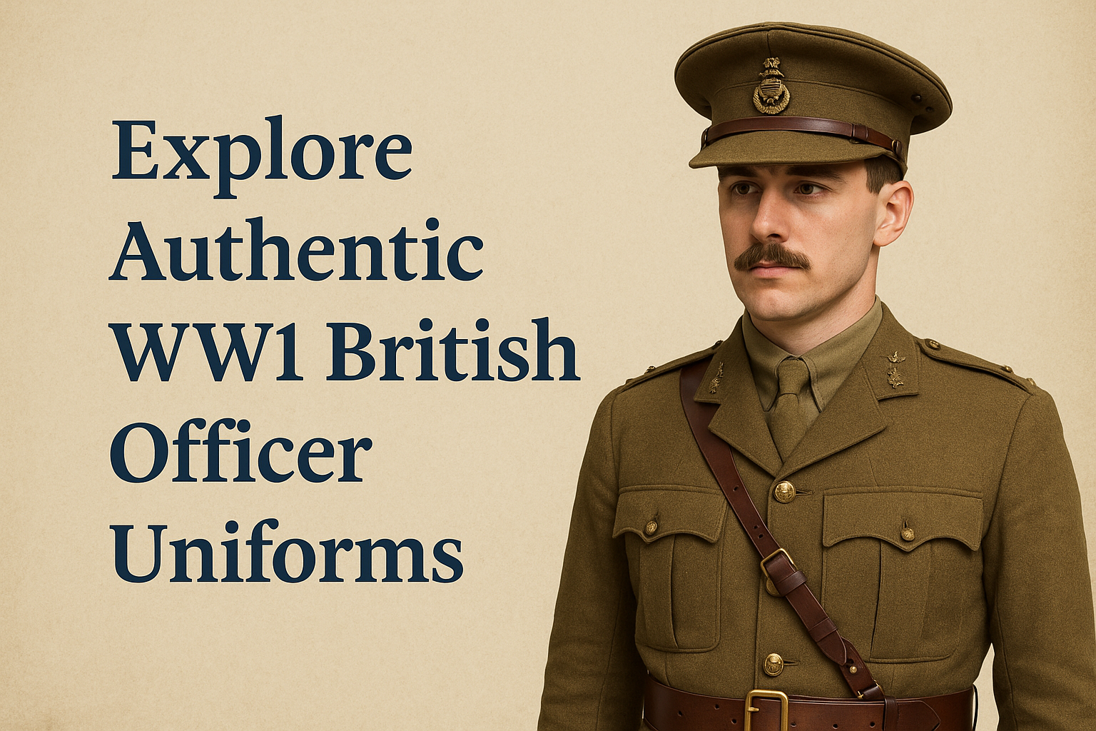 The First World War marked a significant evolution in military uniform design, especially for British officers. Today, these iconic pieces of military history are highly sought after by reenactors, history enthusiasts, and collectors alike.