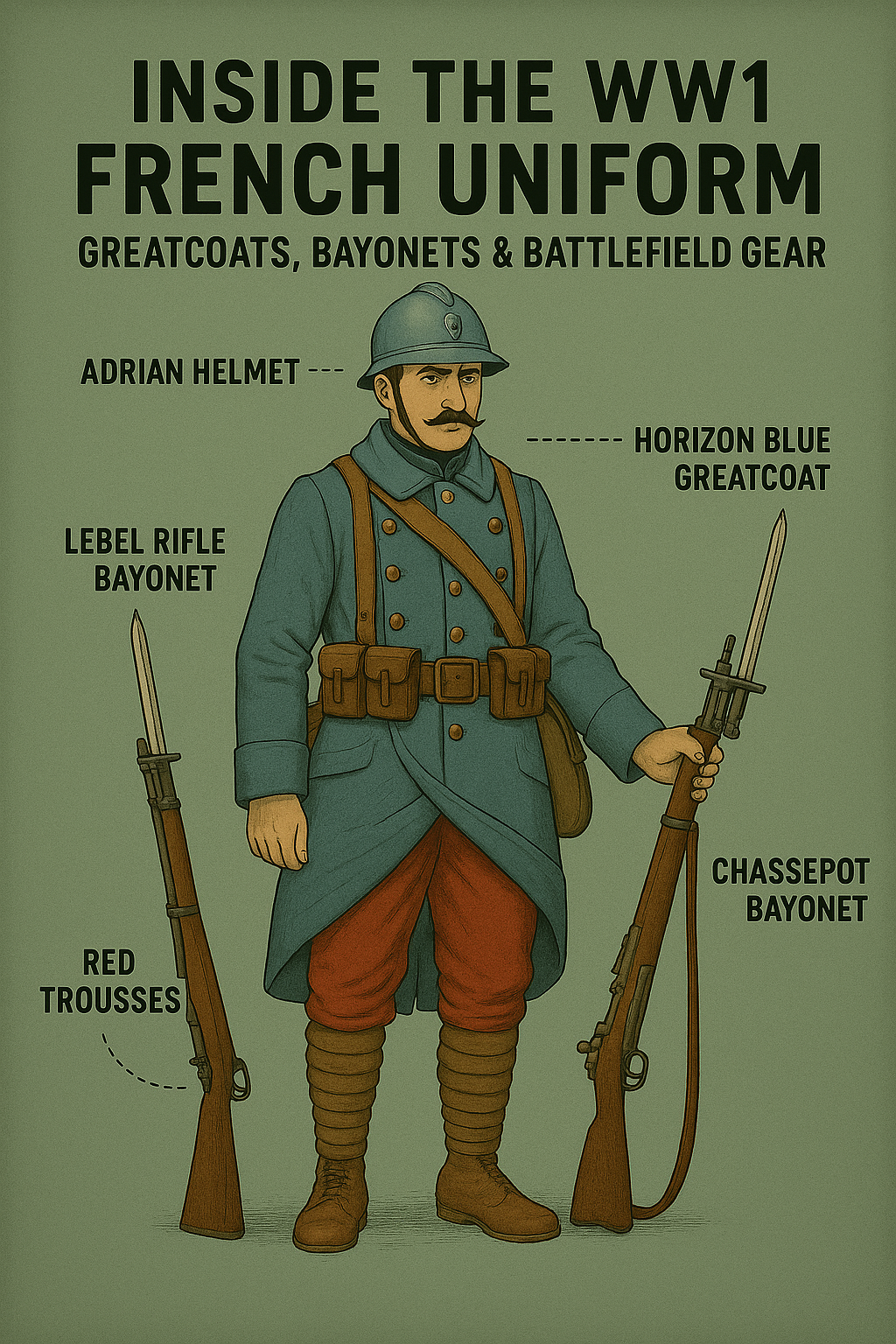 The WW1 French uniform was not just a product of necessity — it was a powerful symbol of adaptation in a time of unprecedented change.