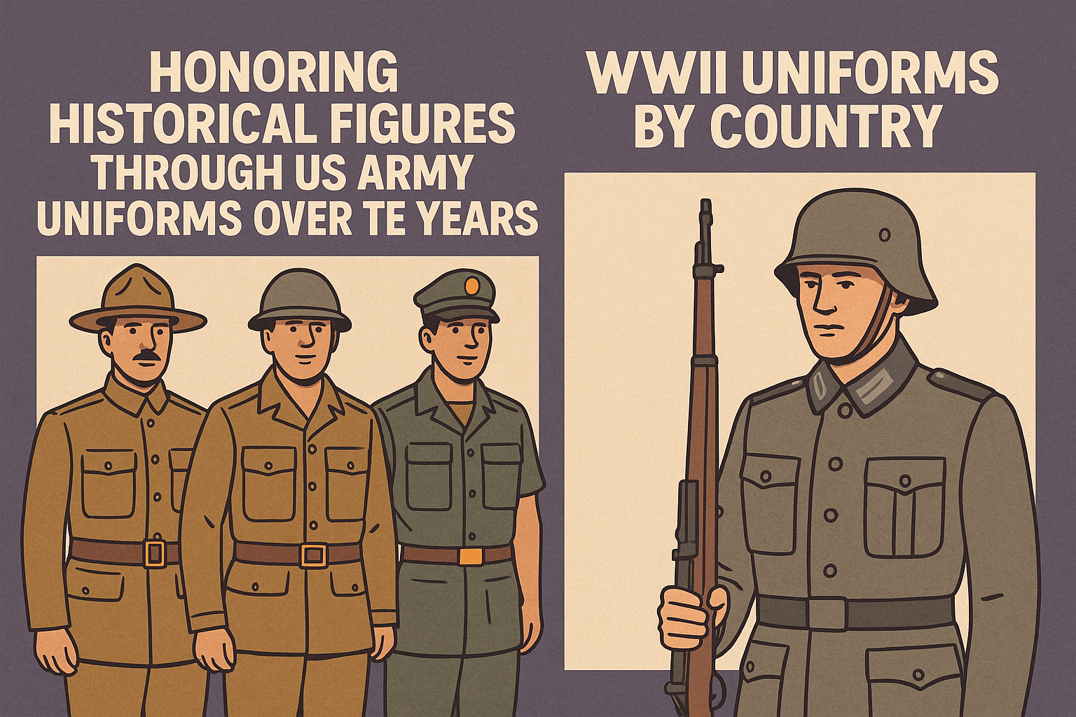Military uniforms are a powerful bridge between the past and the present. They represent duty, sacrifice, and national identity. From the earliest American battles to the global theatres of World War II.