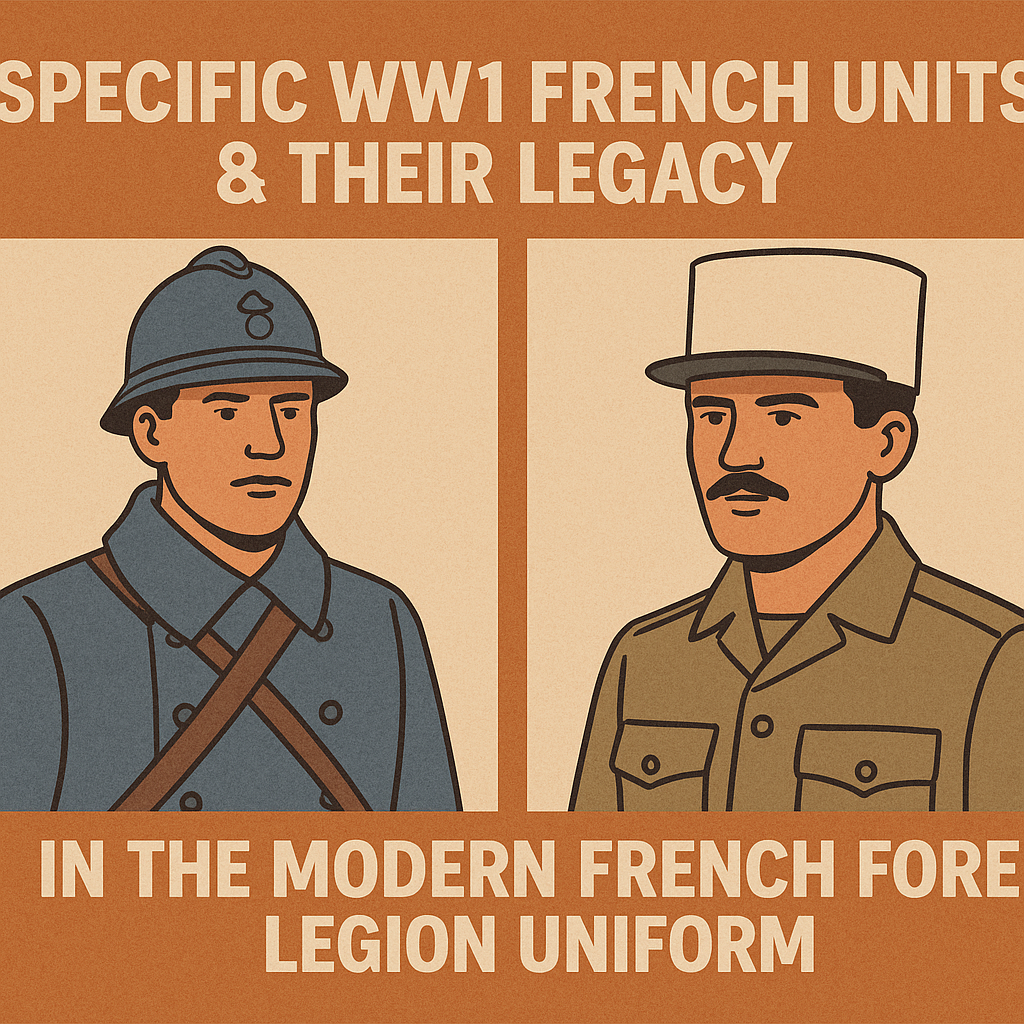 This article explores specific WW1 French units and ranks, with a focus on how they relate to the modern French Foreign Legion uniform and the continued allure of this legendary fighting force.
