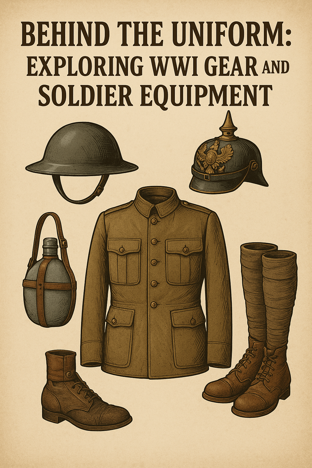 WW1 uniform parts and accessories offer more than just historical value—they tell the story of soldiers' daily lives, struggles, and innovations in one of history’s most transformative conflicts.
