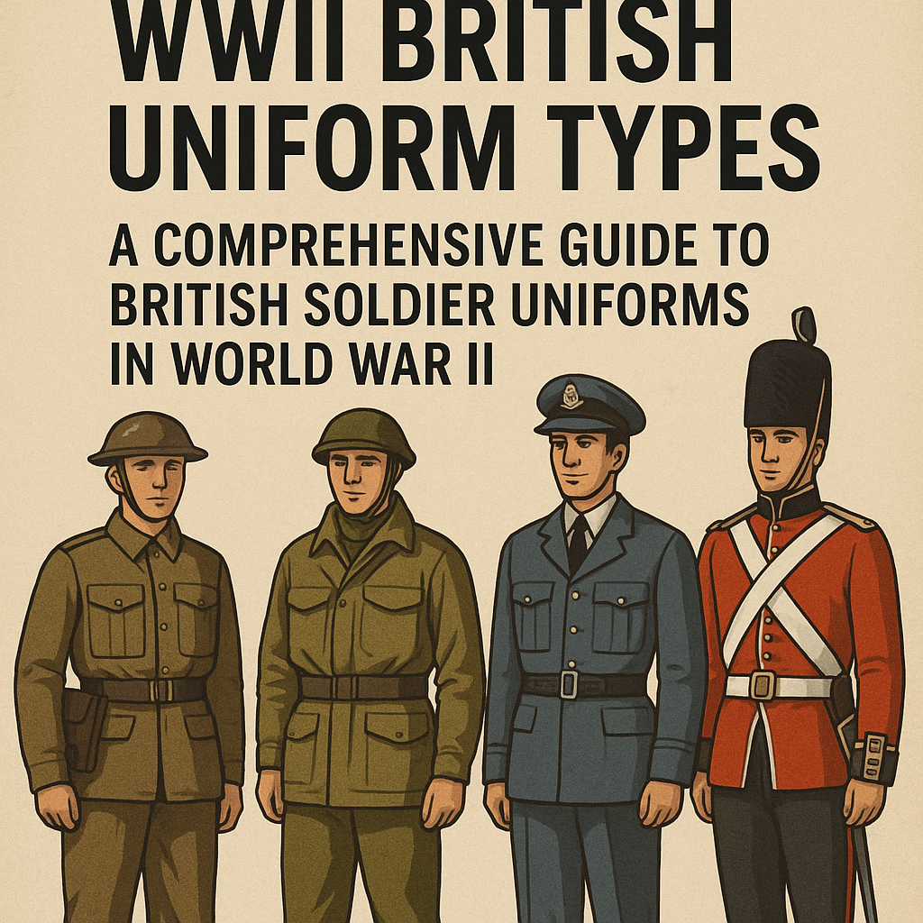  WWII British uniforms are prized by historians, collectors, and reenactors. Whether it’s the distinctive battledress or the elite commando gear, each piece tells a story of resilience, strategy, and identity.