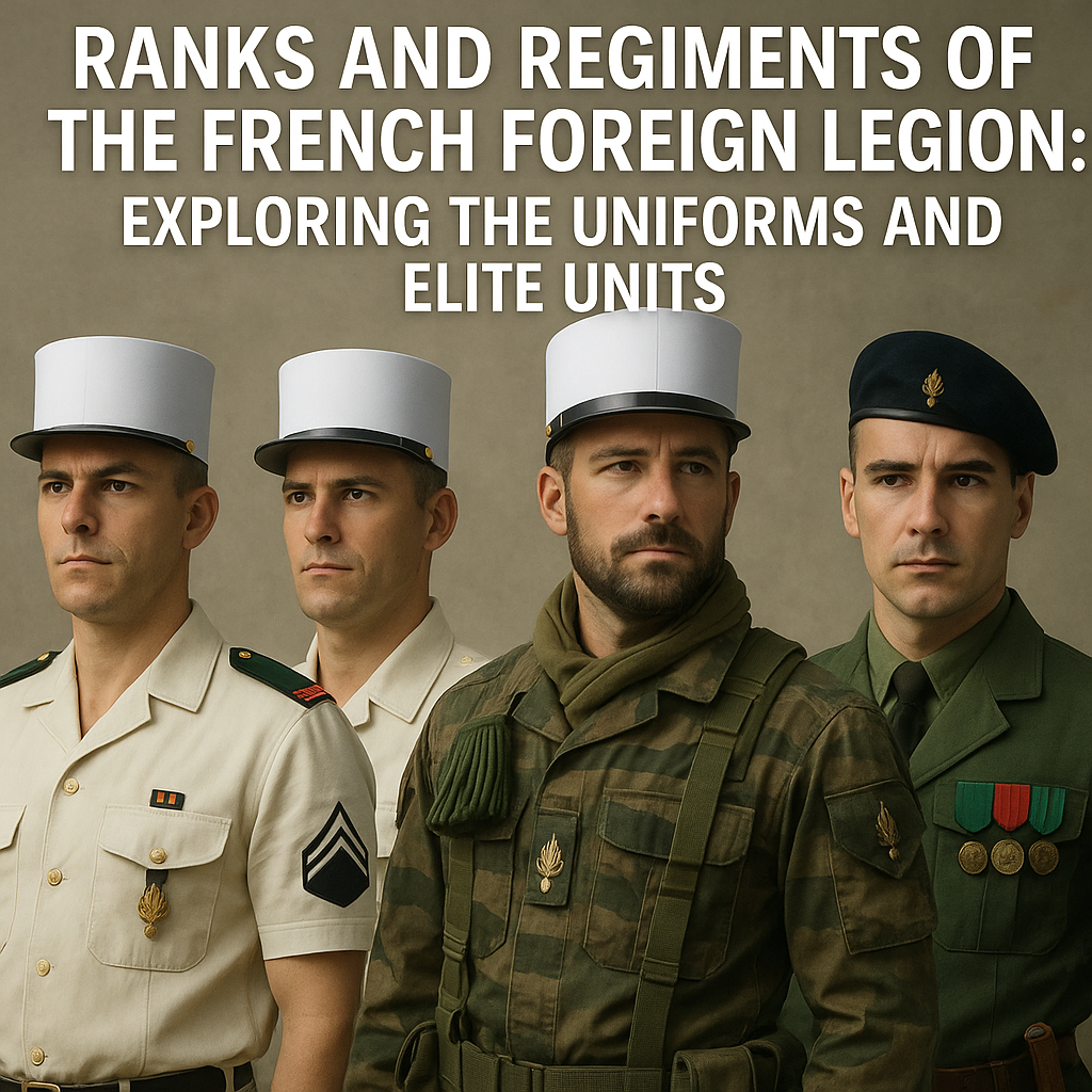 The French Foreign Legion is not just a military unit—it’s a legacy of honour, discipline, and transformation. From the raw recruit donning his first legion étrangère uniform to the elite operators of the Mountain Commando Group.