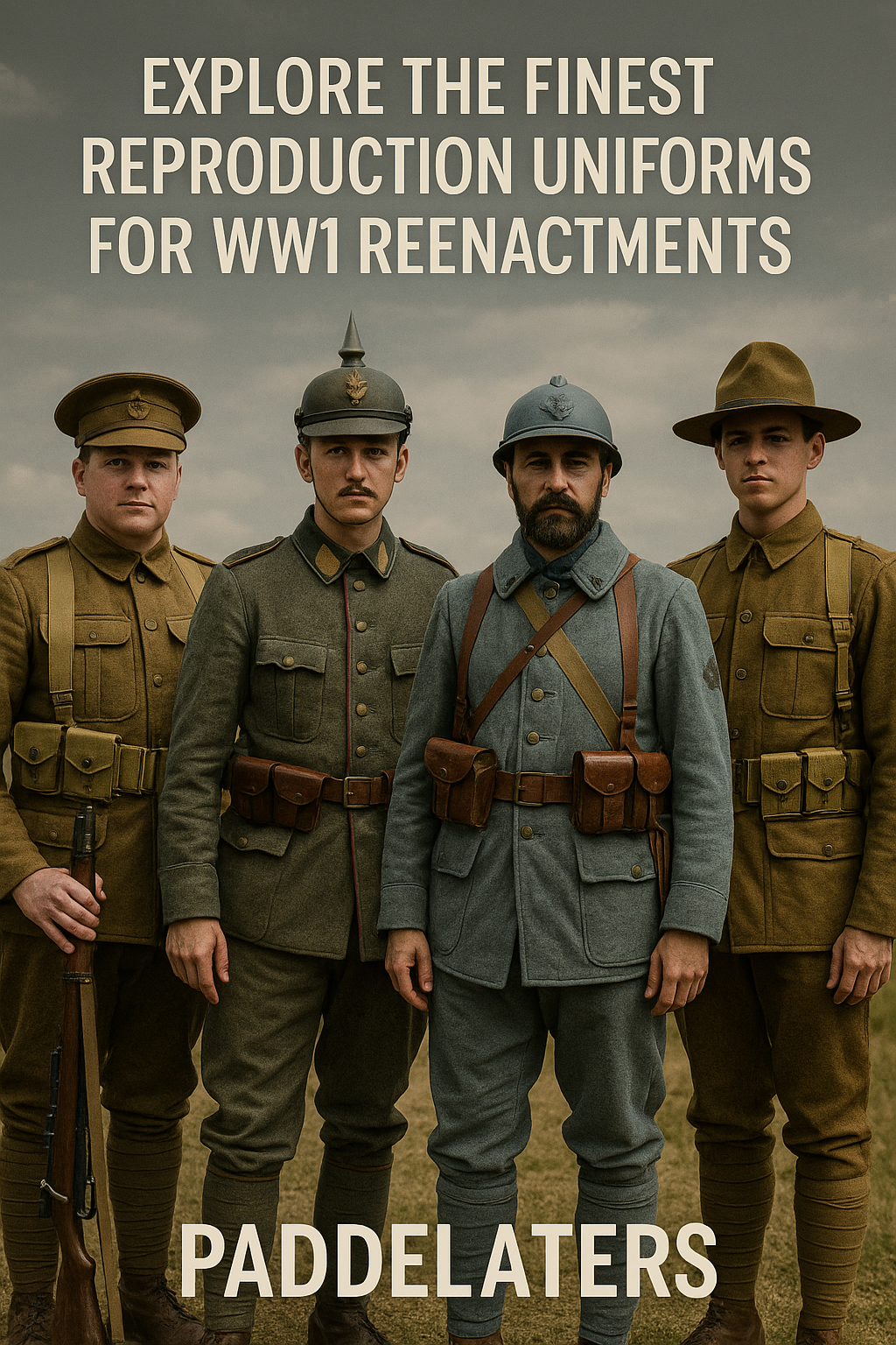 Reproduction uniforms are more than just clothing—they are the bridge between today and history. For those involved in WWI reenactment, education, museum displays, or film.