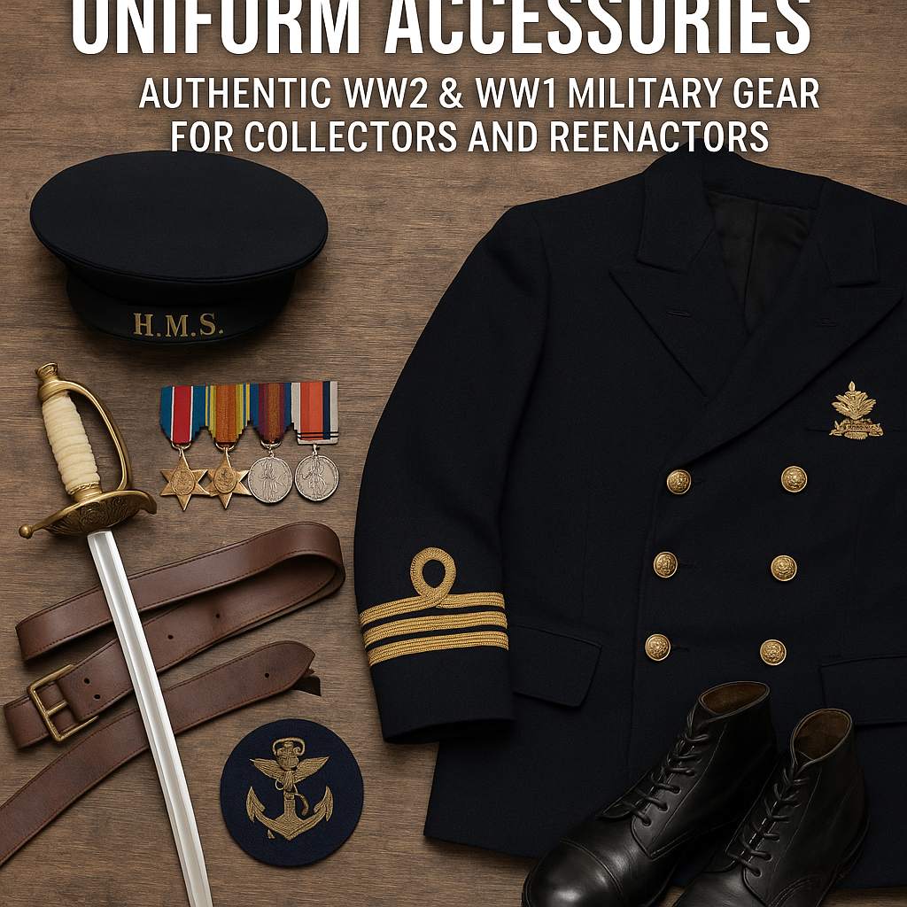 Royal Navy uniform accessories offer more than nostalgia—they’re a bridge to a defining era in global history. From World War 2 uniforms to World War One costumes.