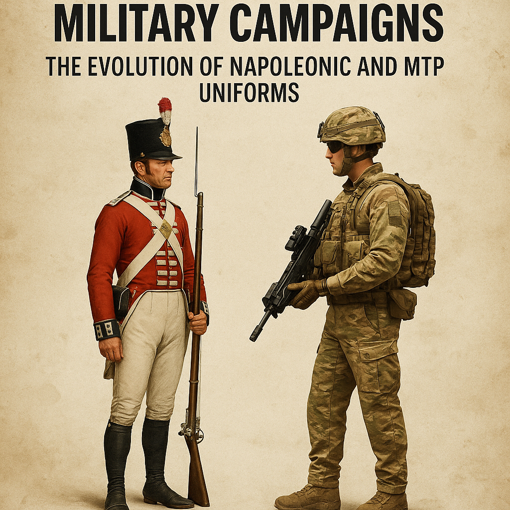 These uniforms reflect the periods they belong to and the tactics, technology, and terrain that shaped each military campaign.
