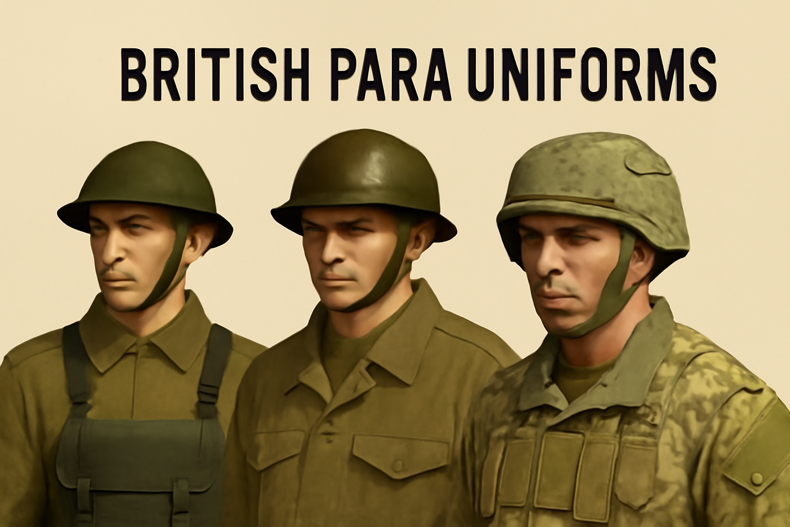 British airborne units first gained prominence during WWII, particularly through their daring parachute assaults.