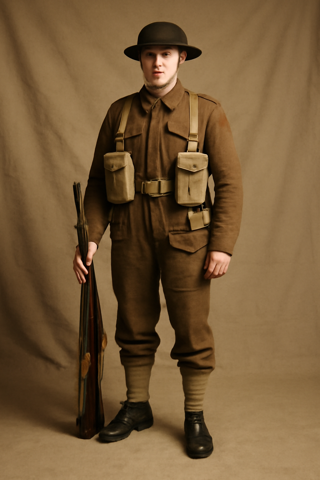 The WWII British Army gear tells a story of resilience, innovation, and adaptability. British soldier equipment, with its iconic battledress and practical webbing, remains a symbol of the bravery and endurance of the soldiers who wore it.
