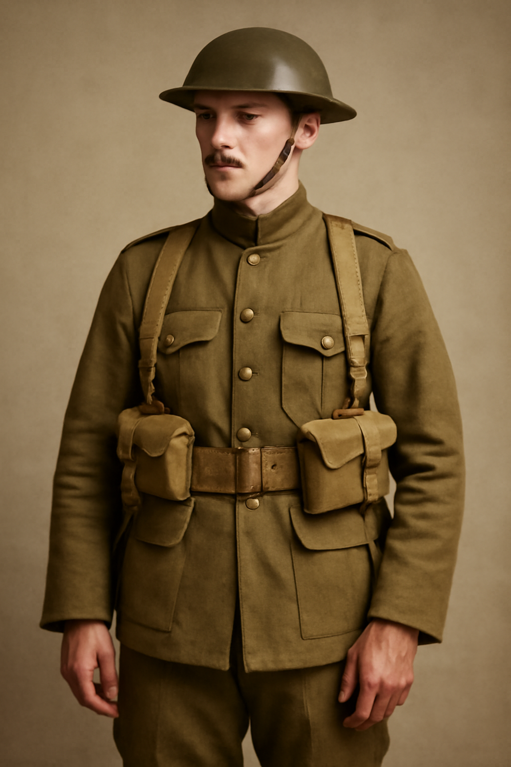 WWI uniforms are iconic symbols of a pivotal era in world history. Each element of the uniform—from the fabric and colour to the buttons and insignia—tells a story about the military unit, country, and specific period.