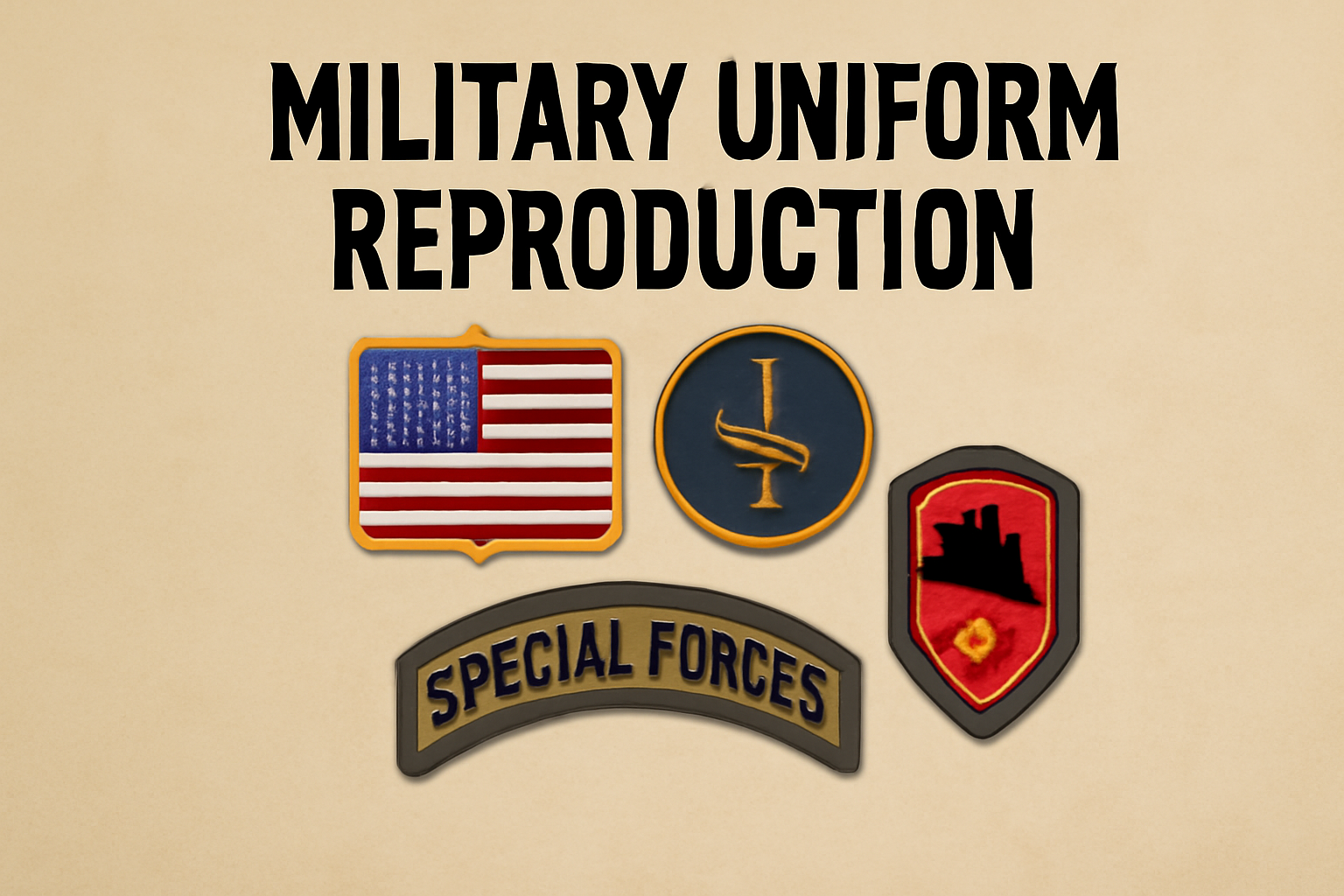Military uniform reproduction, particularly the creation of custom army patches, is an essential process in preserving the legacy of the armed forces. 