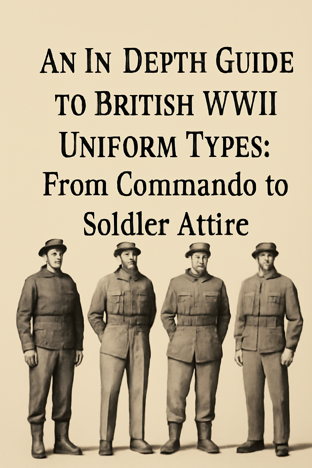 The British WWII uniform is an enduring symbol of the strength and resilience of the British military during World War II.