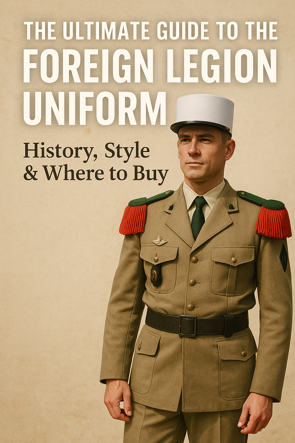 The Foreign Legion uniform is more than military attire. It'sIt's a symbol of endurance, honor, and a legacy carried by thousands of soldiers across generations.
