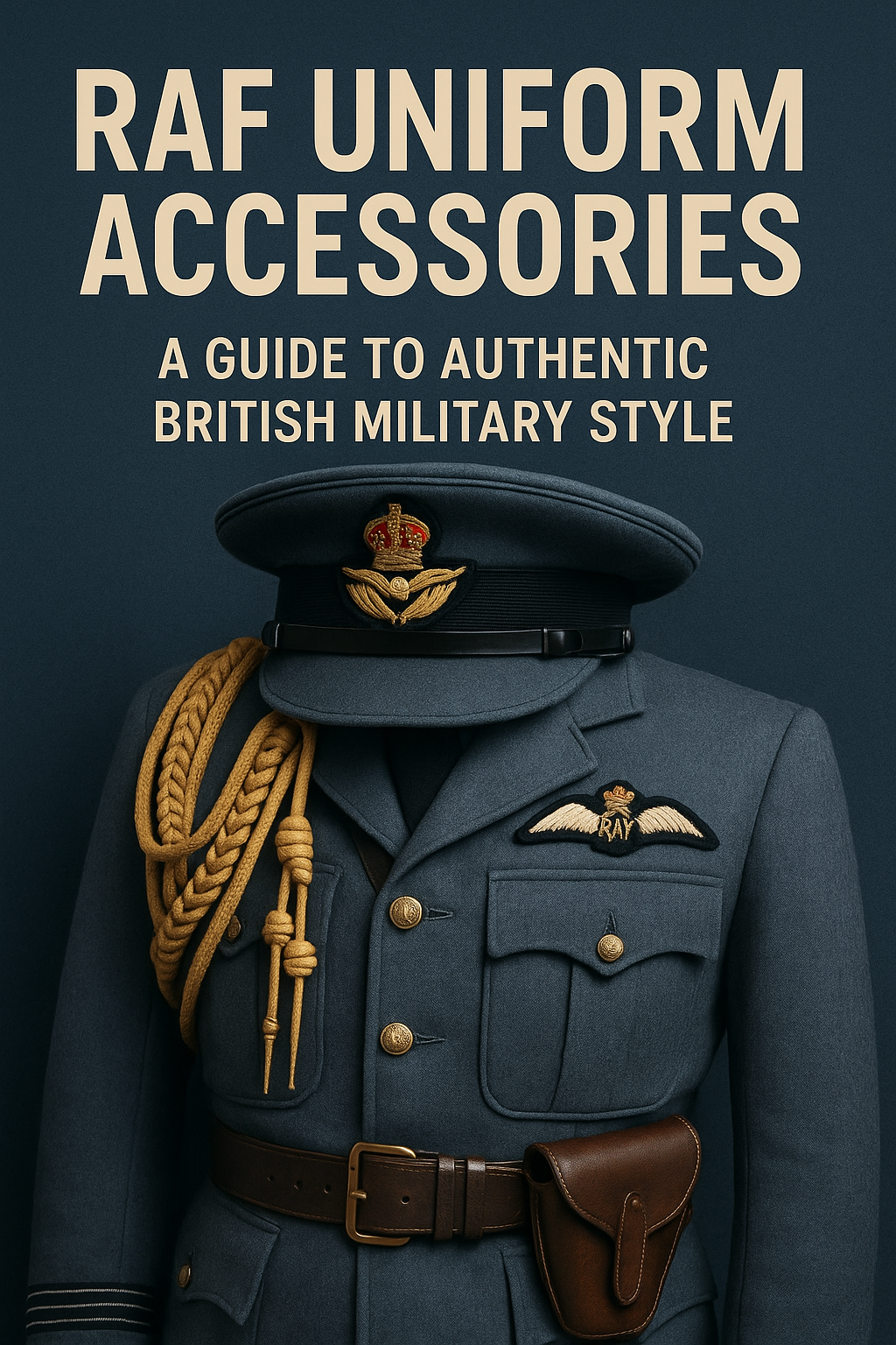 RAF uniform accessories serve as powerful symbols of duty, rank, and the history of the RAF.