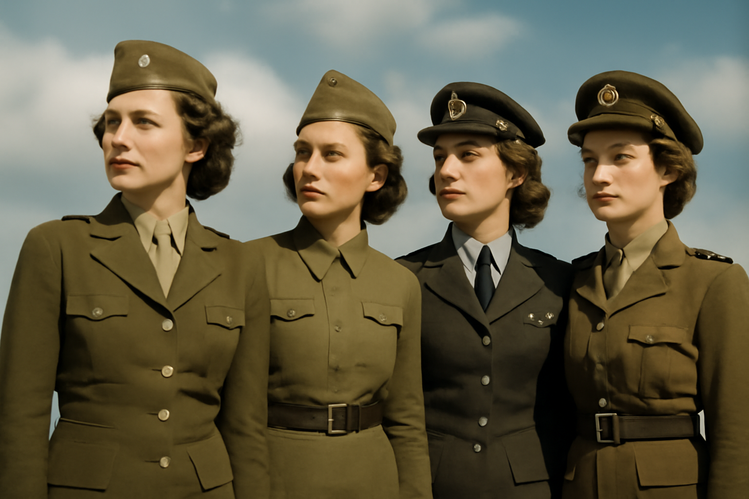 Vintage WWII Women's Uniforms: A Glimpse into History