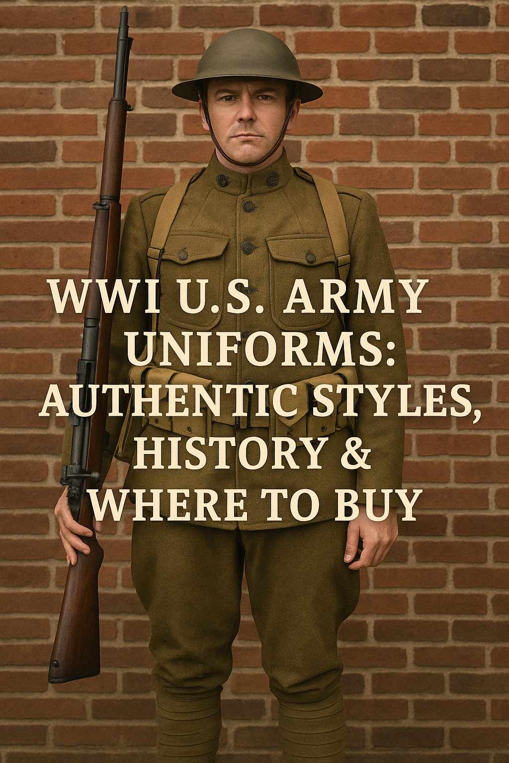 The WWI U.S. Army uniform is more than just fabric and stitching — it represents the bravery, innovation, and legacy of American soldiers during a pivotal time in history. 