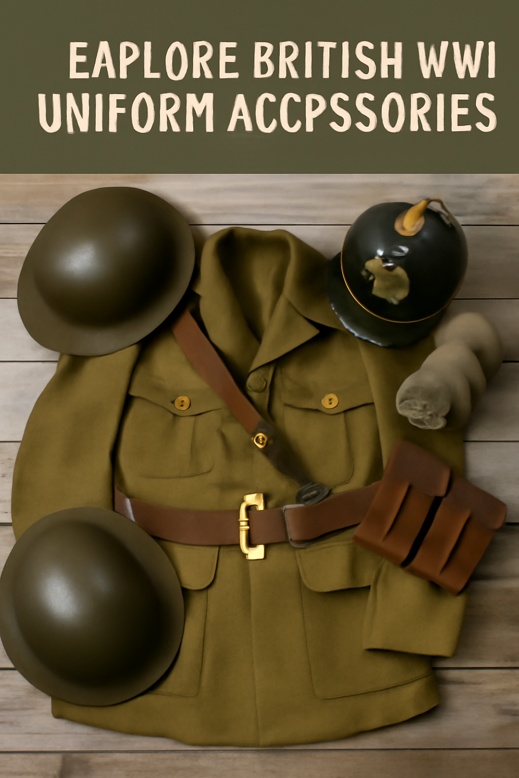 British WWI uniform accessories were not just essential for the soldiers' survival but also contributed to the legacy of military history. 