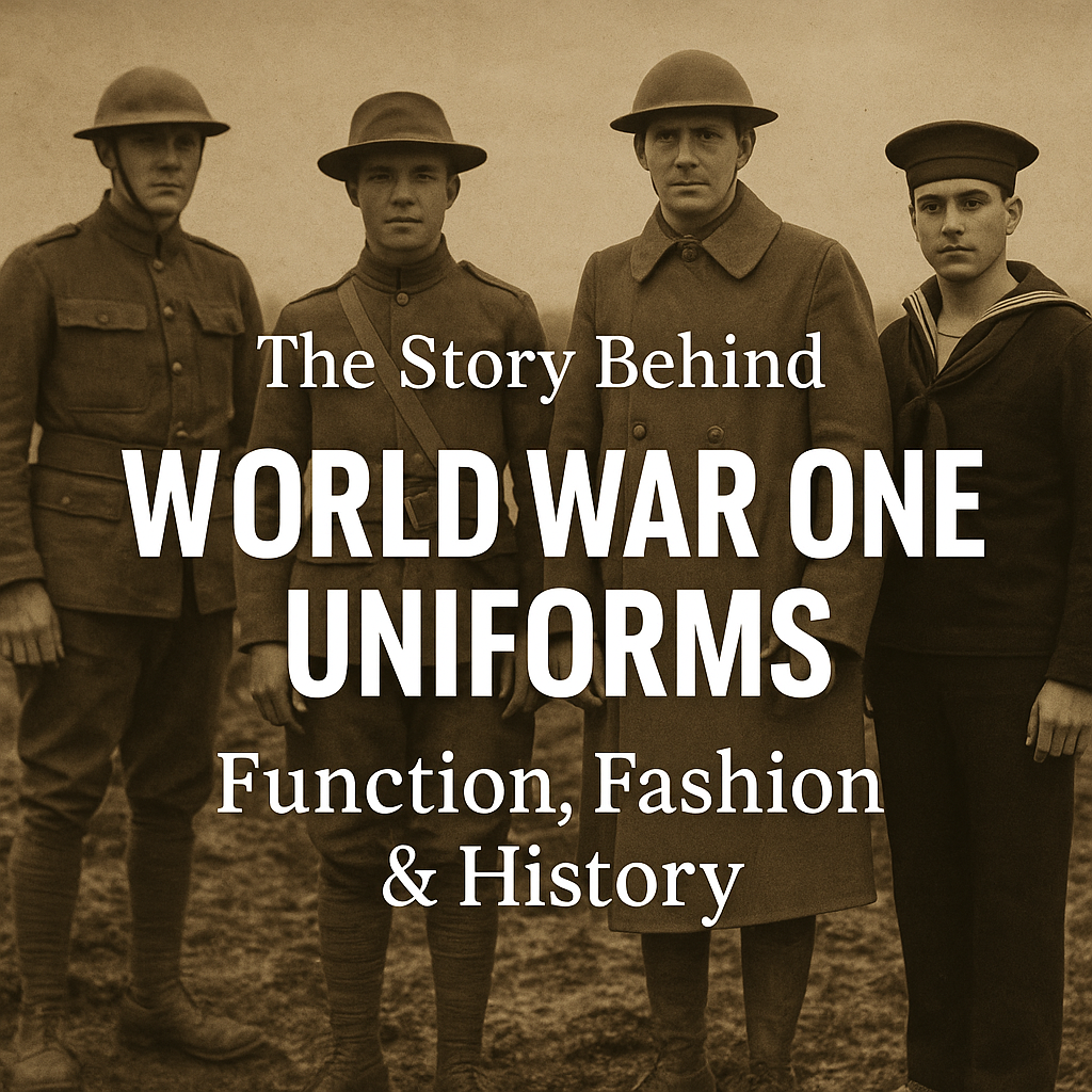 World War I changed everything—from geopolitics to battlefield technology. The uniforms of that era serve as visual records of this transformation.