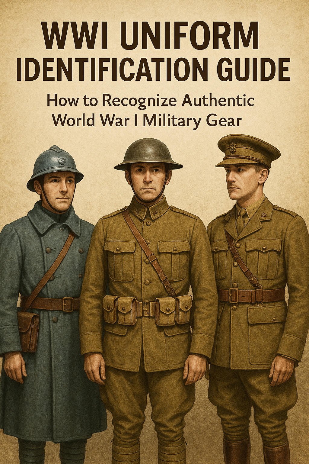 WWI uniform identification is more than just recognizing a style — it’s about honoring history. Whether you're a serious collector or just starting out.