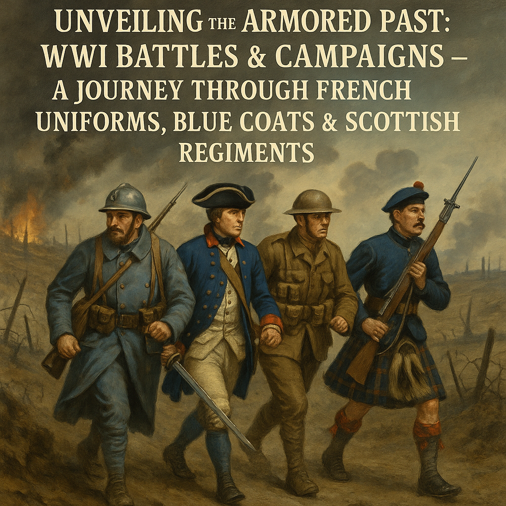 By weaving together WWI campaigns and uniform evolution—from French green‑blue tunics to American blue coats and Scottish kilts—you create a compelling, SEO-optimized article that appeals to historians, collectors, and hobbyists.