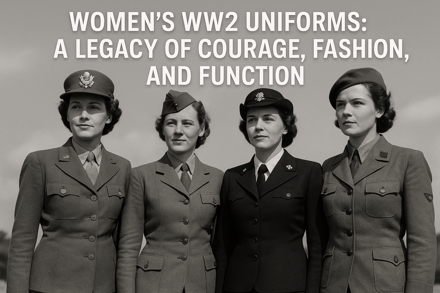 Women's WW2 uniforms are a powerful testament to courage and change. They reflect women's invaluable wartime contribution and continue to inspire modern generations.