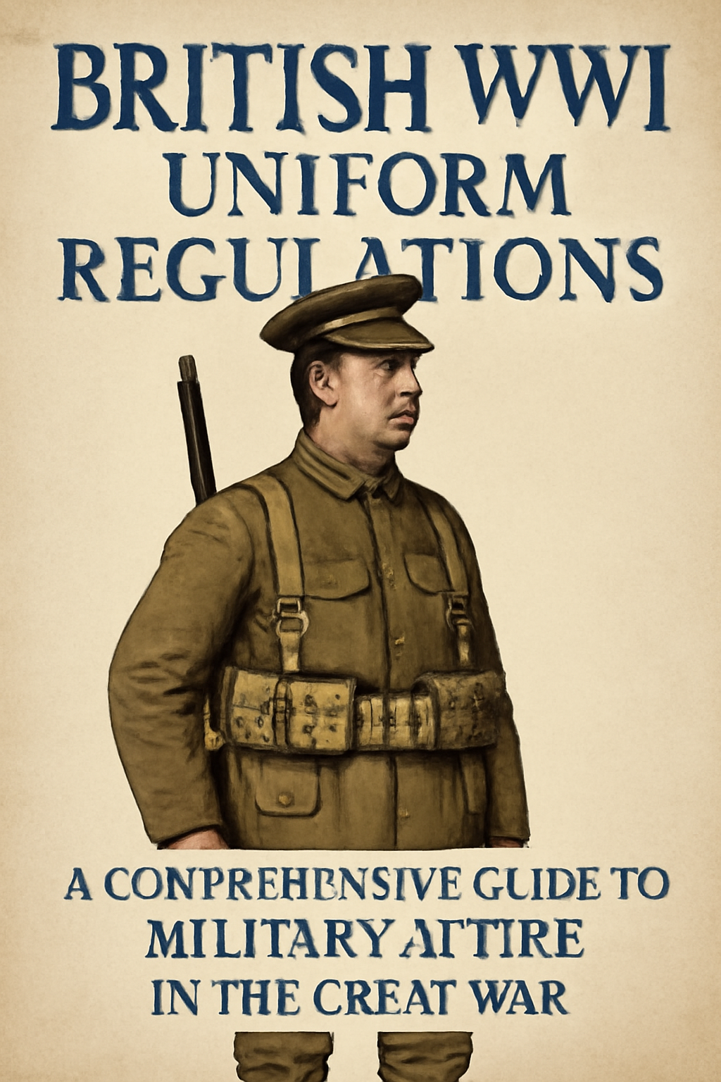 The British WWI uniform regulations were crucial to the British Army’s strategy, functionality, and identity during World War I.