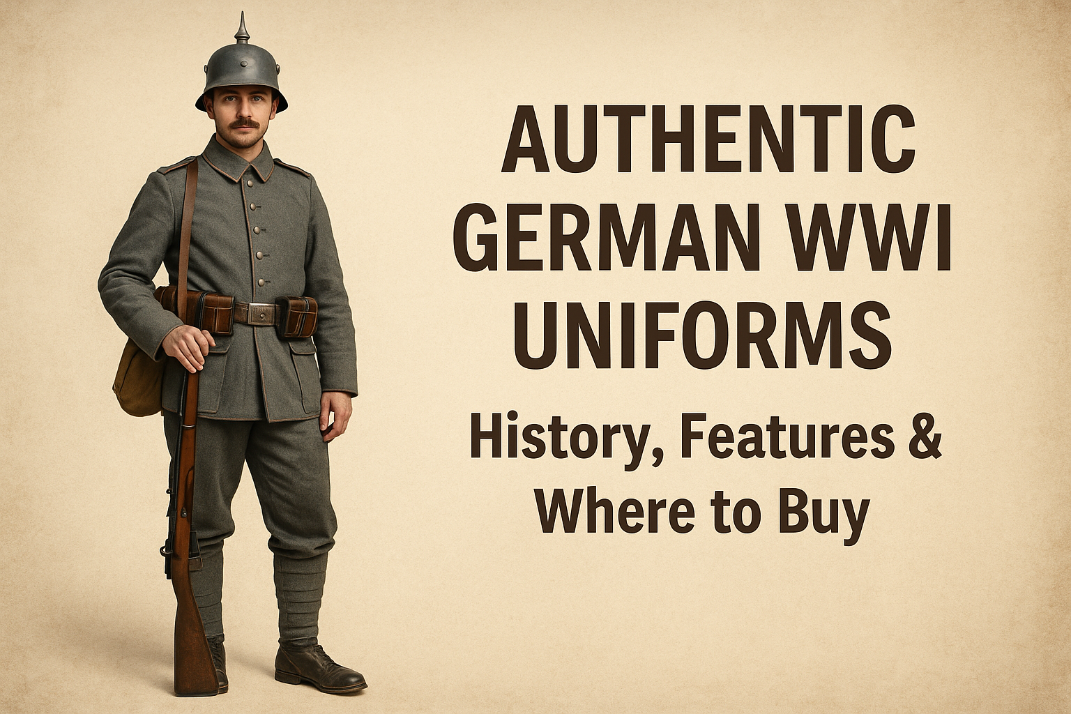 German WWI uniforms are more than fabric and buttons—they’re a gateway to understanding a pivotal era in human history.
