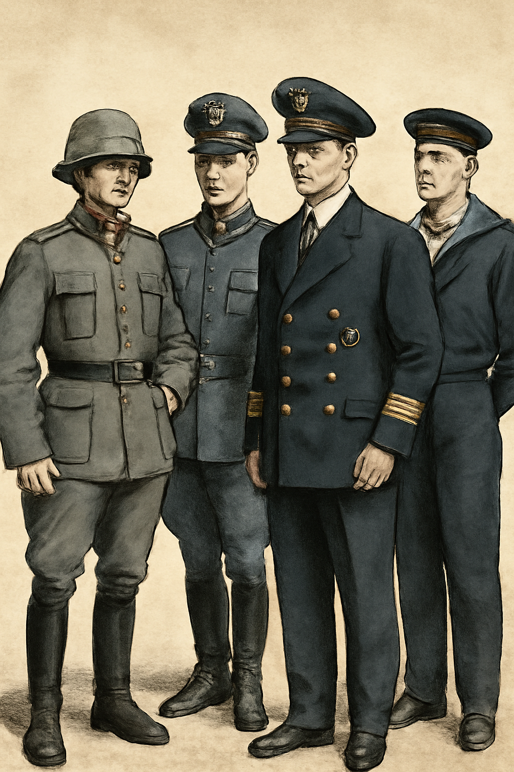 German military uniforms from WWI and WWII have left an indelible mark on military history.