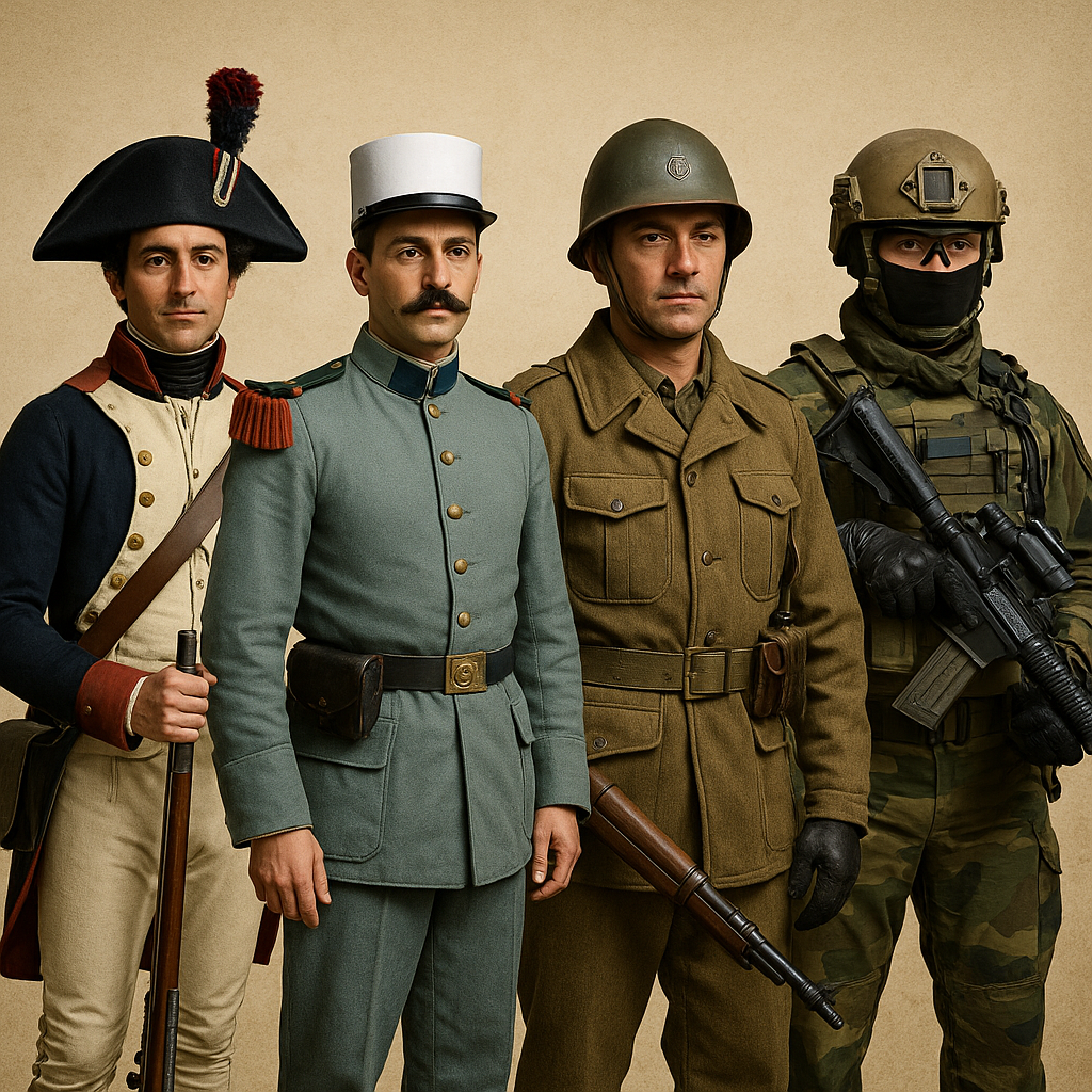French military uniforms reflect the broader history of France itself—a blend of tradition, revolution, resilience, and innovation.