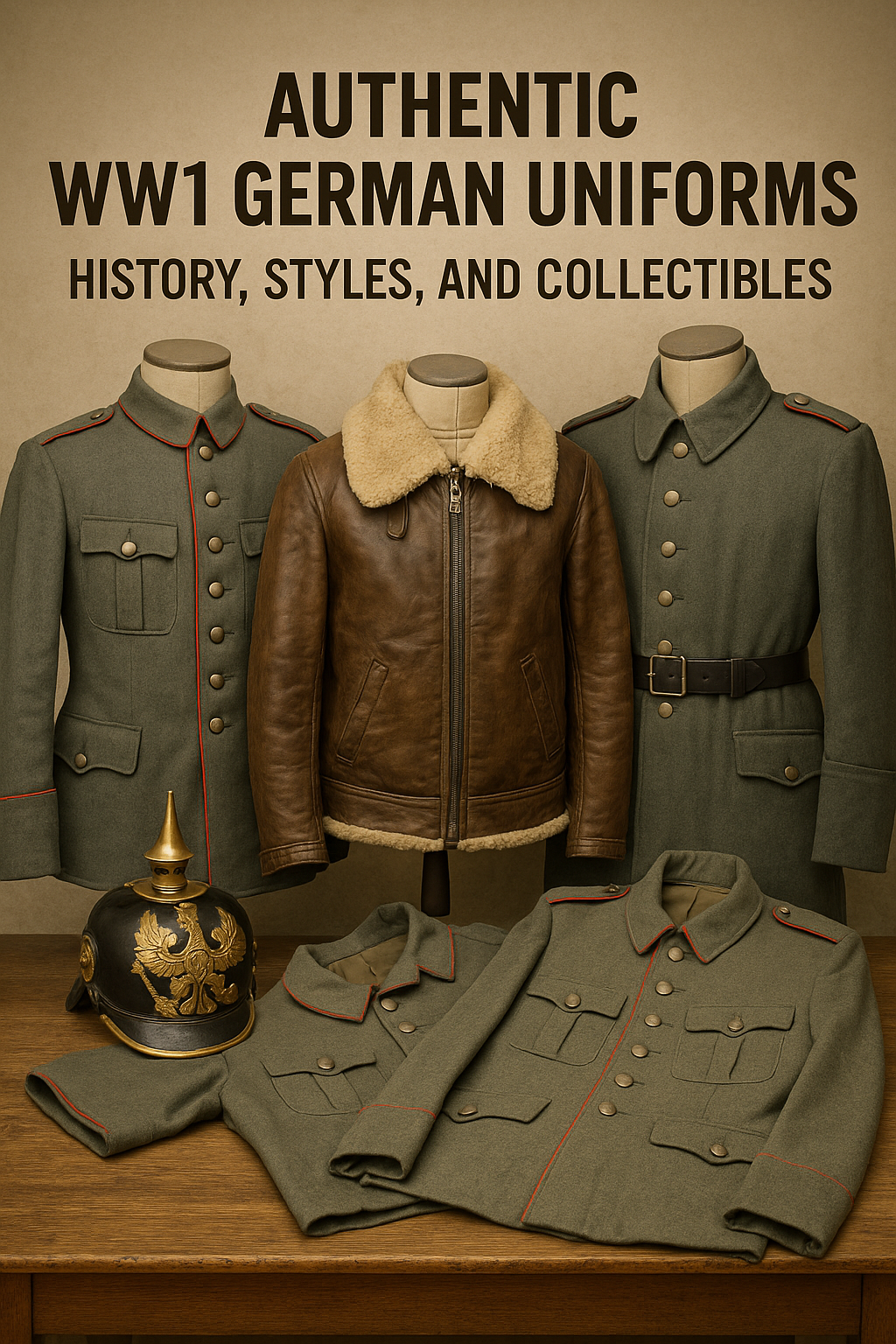 The WWI German uniform is more than just clothing—it’s a symbol of a turbulent past and a tribute to history. 