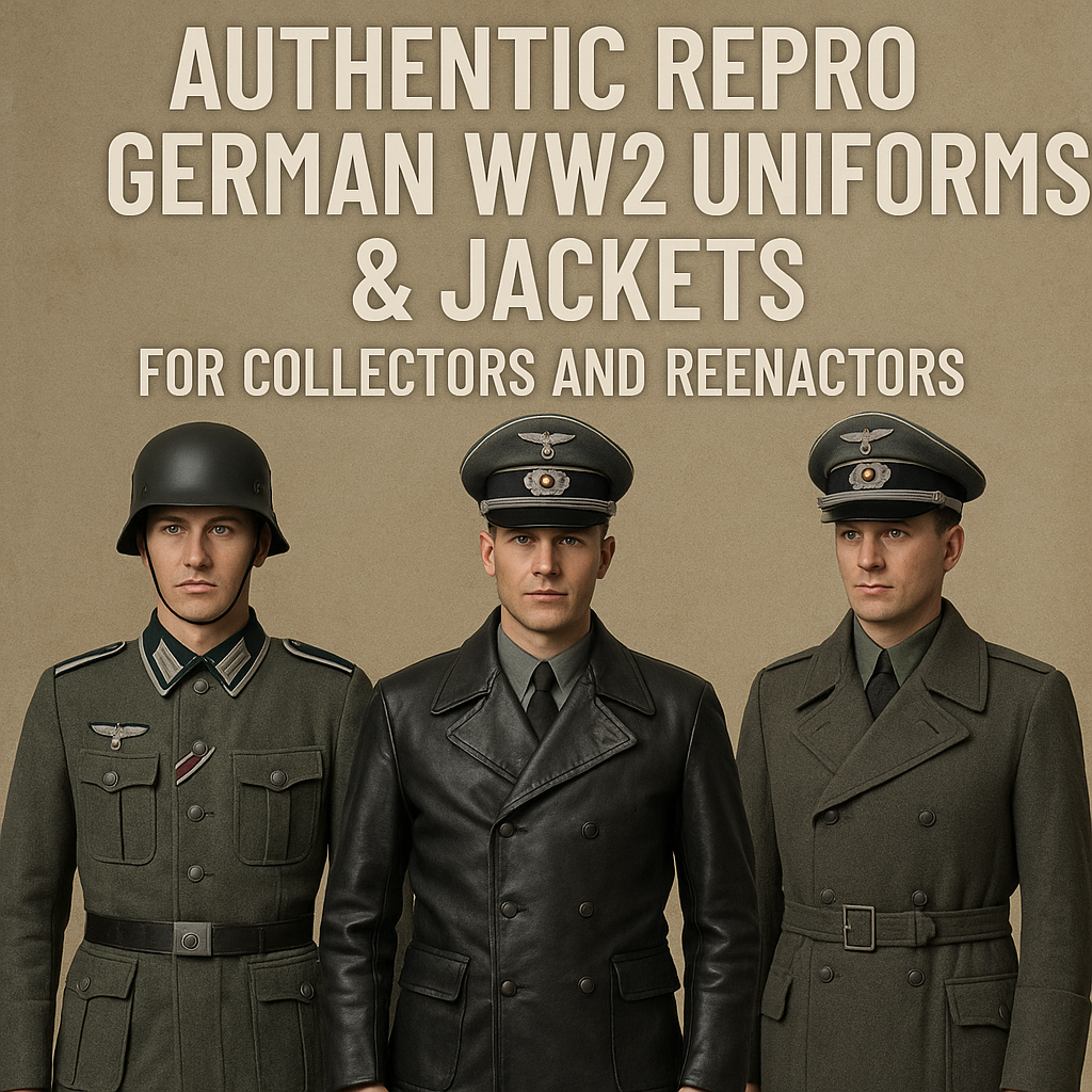 Reproduction WW2 German uniforms are more than just clothing—they connect to history.