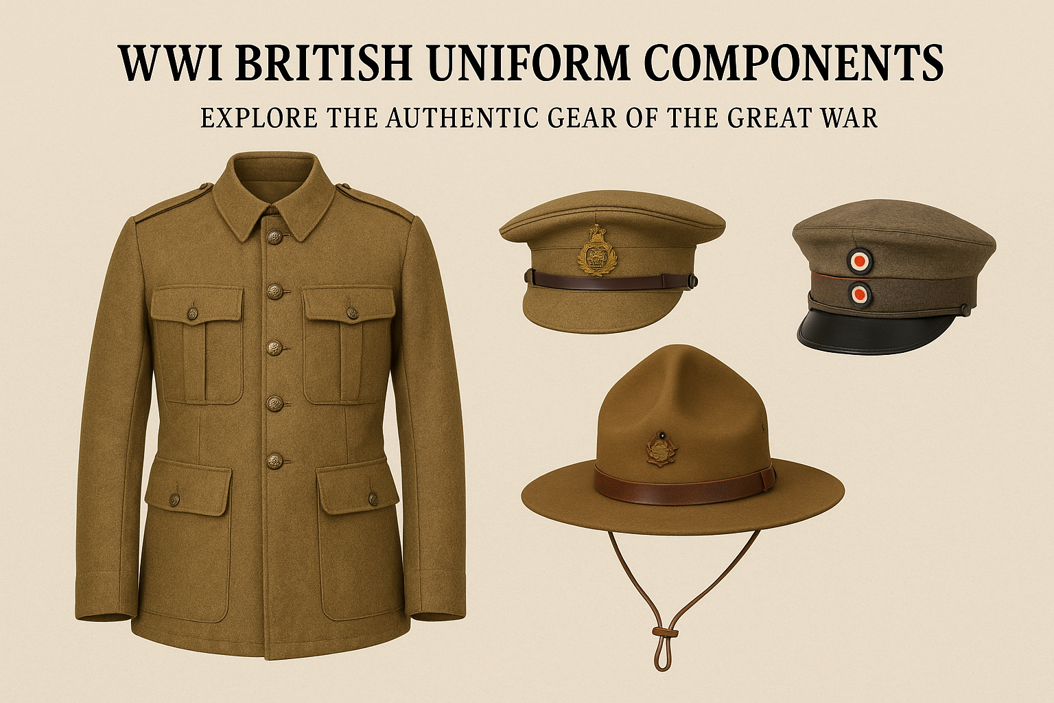 The WWI British uniform wasn't just a set of clothes—it was a soldier’s second skin, worn through mud, fire, and perseverance. 