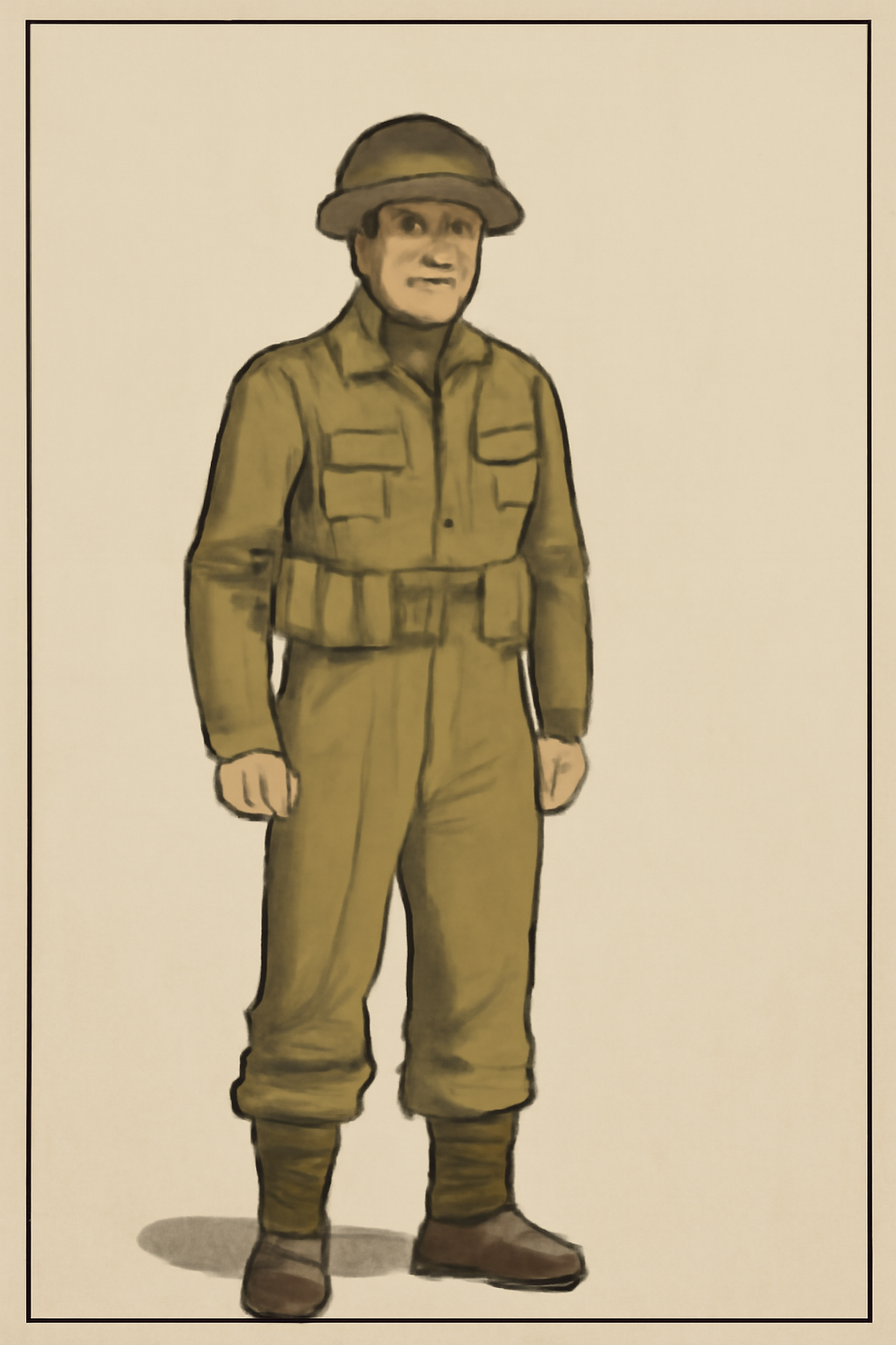 The World War II British Army uniform was a symbol of both tradition and innovation.