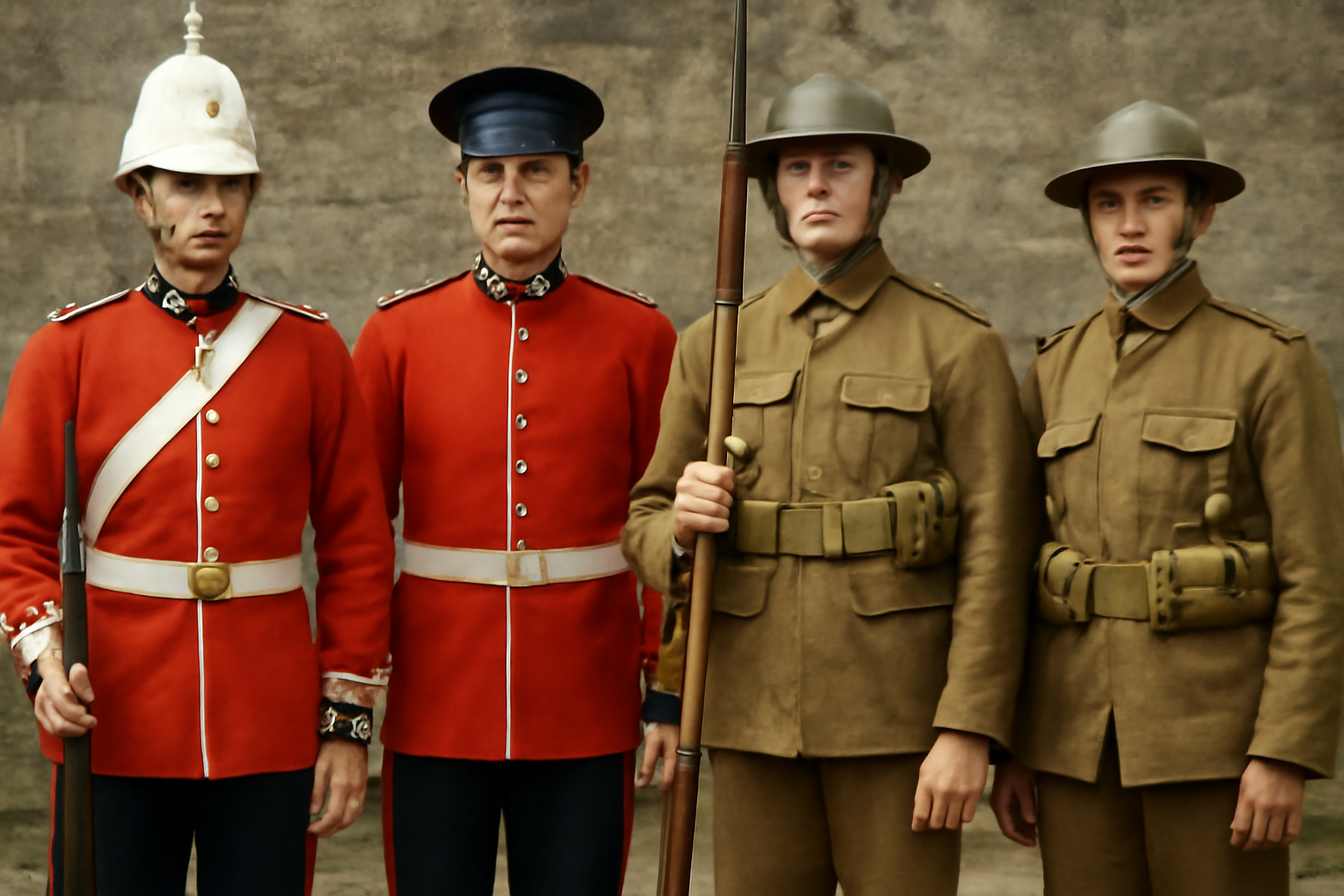 The uniforms worn during the Great War, including those of the Victorian Army and the iconic WW1 English uniforms, stand as a testament to the strength, discipline, and history of the military forces of the time.