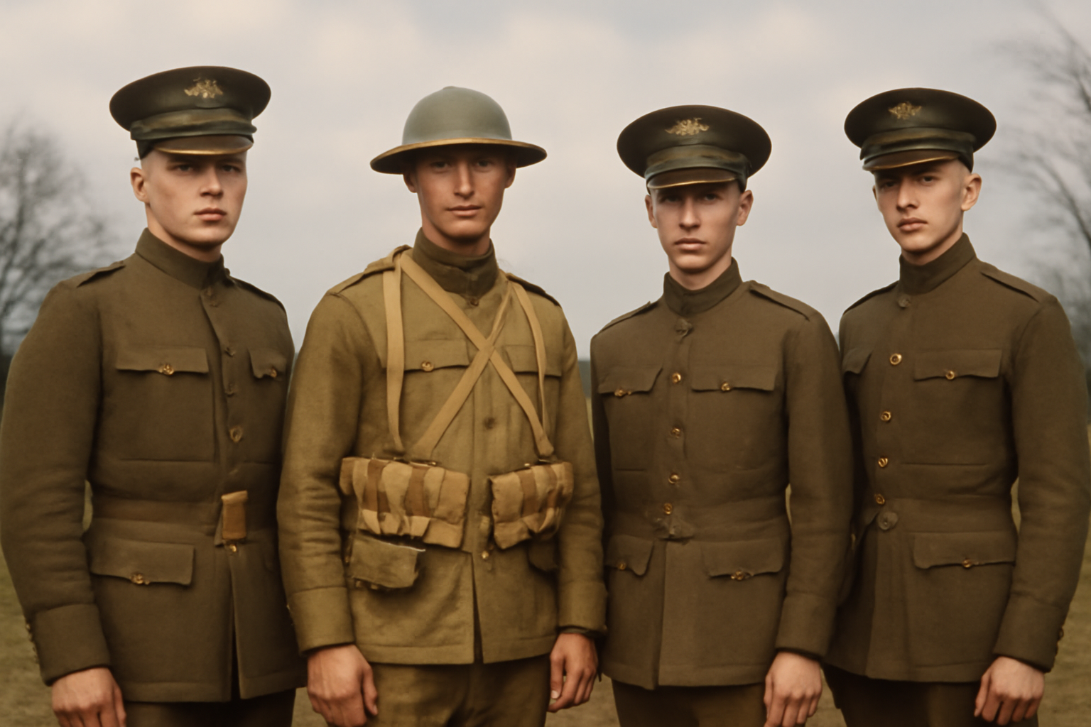 The American WW1 uniforms serve as a powerful reminder of the sacrifices made by soldiers during one of the most significant conflicts in history.